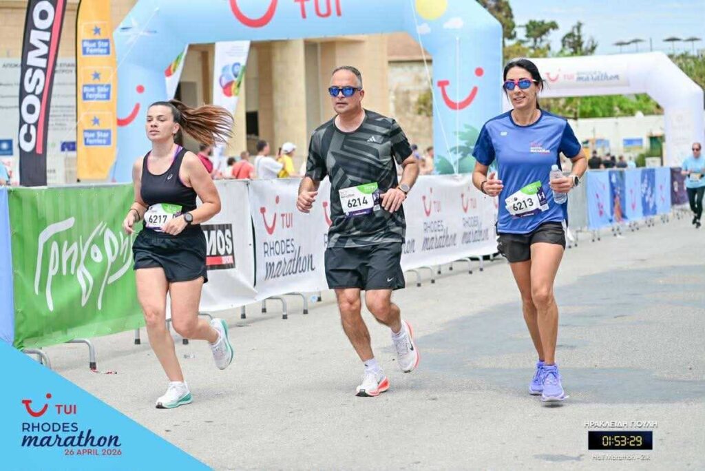 Συμμετοχή της «ΝΙΚΗΣ ΡΟΔΟΥ» στον 11ο Διεθνή Μαραθώνιο Ρόδου.